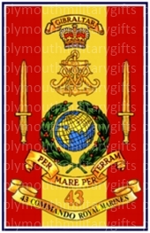 43 Commando Royal Marines(RM) Magnet